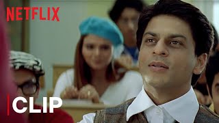 Shah Rukh Khans Introduction to the Class  Main Hoon Na  Netflix India [upl. by Nilcaj]