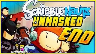 Scribblenauts Unmasked Episode 13 Brainiac amp Ending Credits [upl. by Enaud]