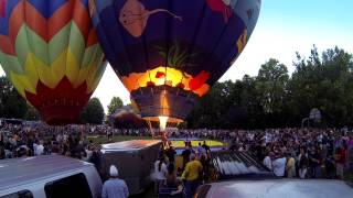 15th Annual Larosas Balloon Glow  July 3 2014 [upl. by Segroeg]