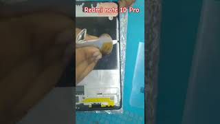 Redmi note 10 pro Display Change smartphone repair viralvideo shortvideo short shorts [upl. by Cynarra128]