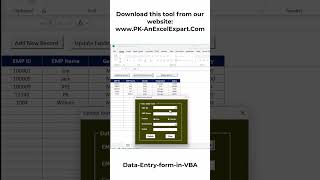 Data Entry form in Excel VBA  Quick Demo dataentryform excelvbatutorial excelvba [upl. by Cathleen802]