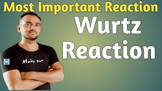 Wurtz Reactionwurtz reaction kya haiImportant reactions in chemistryclass  11class  12Neet [upl. by Leugar]