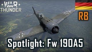 Fw 190A5  Spotlight  War Thunder Realistische Schlachten  Deutsch [upl. by Liamaj]