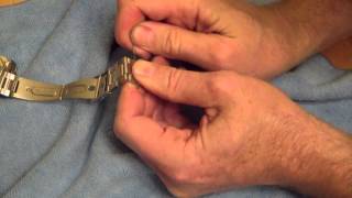 How To Resize And Adjust A Metal Watch Band [upl. by Ahlgren]