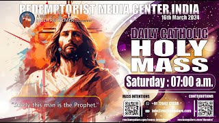 Catholic Holy Mass  16th March 2024 Saturday [upl. by Hannaoj]