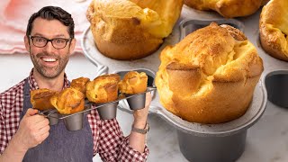 The Easiest Popovers Recipe  So delicious [upl. by Pacien]