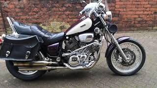 Yamaha XV 750 Virago XV750 1995 For Sale inforustysmotorcyclebarncom [upl. by Taggart]