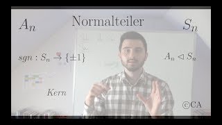 An Normalteiler von Sn  Beweis Algebra Gruppentheorie [upl. by Nettle]