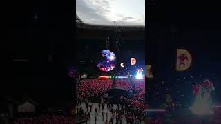 Concert Coldplay  Adventure of a Lifetime  Groupama Stadium Lyon  22nd of June 2024 coldplay [upl. by Naelopan101]