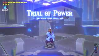 BotW086  Trial Of Power Shrine Made Easy  Kaam Yatak Shrine Treasure Chests [upl. by Aimet622]