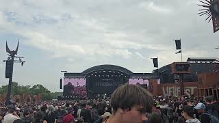 Stratovarius  Hunting High amp Low 2 minute snippet live at Hellfest 2024 [upl. by Gelb]