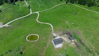 3° DRONE DAY  Rifugio Barricata  Altopiano Di Marcesina  GrignoTN [upl. by Annahsar]