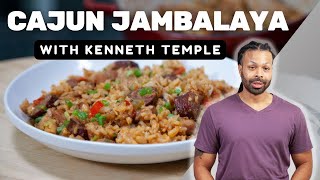 Kenneth Temples Cajun Jambalaya  An Introduction to Cajun and Creole Cooking  Food Network [upl. by Atinev]