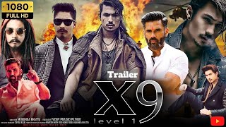 Nepali Movie X9 TrailerAnmol Kc Sunil Shetty New Nepali Movie X9 Trailer Saugat Malla Anoop Niti [upl. by Nerfe]