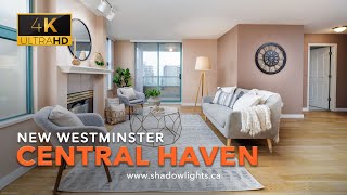 2BR Condo with City Views  1102728 Princess St New Westminster [upl. by Annotahs]