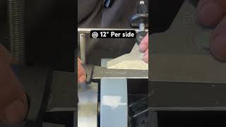 Sharpening A Martini Filleting Knife  12° ￼per side [upl. by Nikita]