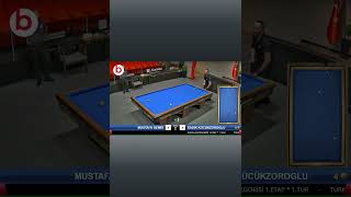 3 Cushion Billiards Best Shots SADIK KÜÇÜKZOROĞLU 2024 ANKARA  shorts billiards 당구 [upl. by Raines]