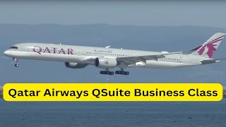 Qatar Airways Business Class Trip Report  San Francisco to Doha  Airbus A3501000  QR738 [upl. by Okikuy]