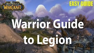 How to get to Skyhold as Warrior  WoW Legion [upl. by Nerta833]