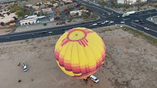 Hot Air Balloon Ride Albuquerque New Mexico [upl. by Reinertson961]