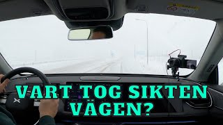 Xpeng G9 i räckviddstest  Så kom snöstormen  Elbilsmagasinet [upl. by Artined]