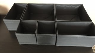 IKEA SKUBB Drawer Organizers Review [upl. by Novad]