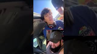 Entitled cyclists detains driver cycling driver cringe crazy funny hilarious illegal tiktok [upl. by Burkhart]