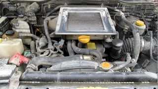 Nissan Terrano 2  27 Turbo Intercooler  Engine Start [upl. by Erlond]