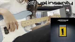 Virtual Insanity  Jamiroquai bass cover dejo [upl. by Dihsar]