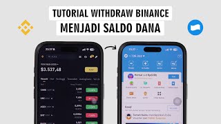 Cara Withdraw Saldo Binance Ke DANA [upl. by Tenahs]