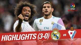 Resumen de Real Madrid vs SD Eibar 30 [upl. by Alejo]