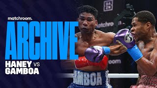 Devin Haney Vs Yuriorkis Gamboa Full Fight [upl. by Pallua]