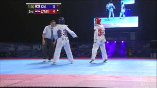 2013 WTF World Taekwondo Championships Final  Female 53kg [upl. by Maillij]