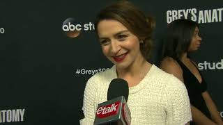 Caterina Scorsones been watching Greys Anatomy for 14 years too [upl. by Lednek]