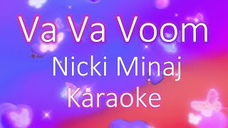 【Karaoke】Nicki Minaj  Va Va Voom [upl. by Webster792]