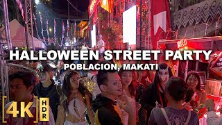 The Best Halloween Party Happened in Poblacion Makati City  Halloween Invasion Tour  Philippines [upl. by Eirallam185]