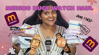 MEESHO Huge watch haul under ₹300 I got shocked 😳 I Grace Alapati [upl. by Rodriguez551]