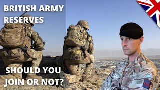 Should You Join The British Army Reserves or Not [upl. by Belle]