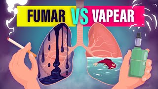 Fumar VS Vapear  ¿Cuál es Peor ☠️ [upl. by Kilgore]