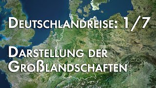 Profil der Großlandschaften Deutschlands 17 [upl. by Savick]