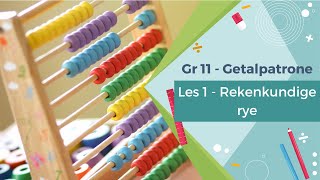 Gr11 Getalpatrone  Les 1 Rekenkundige rye [upl. by Kellsie]