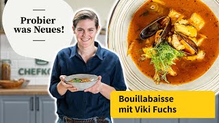 Viki macht Bouillabaisse – Provenzialische Fischsuppe  Probier was Neues  Chefkoch [upl. by Fitting]