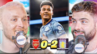 Arsenal Bottle PL Title AGAIN  Arsenal 02 Aston Villa Highlights [upl. by Aloeda808]