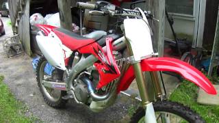 2006 CRF450R cold start [upl. by Sorkin]