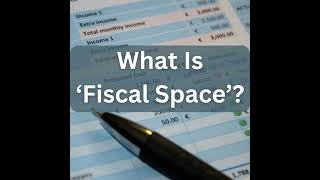 What Is Fiscal Space And Why Does It Matter Audio [upl. by Omsare]