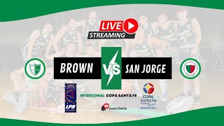 🏀 BROWN 🆚 SAN JORGE [upl. by Sukcirdor881]