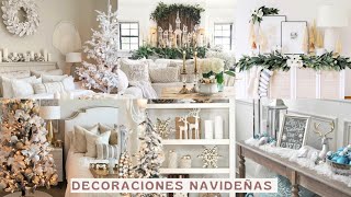 DECORACIONES NAVIDEÑAS  LAS MEJORES IDEAS  COLORES  ADORNOS [upl. by Dinan745]