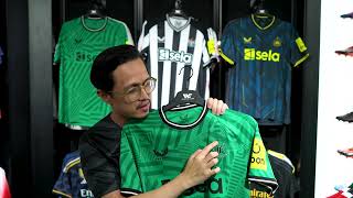 Jersey Review of Newcastle Home Away and Third Kit  Season 2324  The Jersey Junkies [upl. by Rheta333]