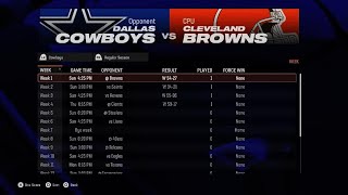 Madden NFL 25  Coach Press Review NewquotHCDonna Warfieldquot Cowboys [upl. by Eiramanel294]