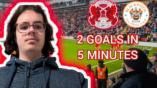 CONFIDENT PLAY AS ORIENT PUNISH SLOW TANGERINES  Leyton Orient v Blackpool Match Vlog [upl. by Ailemrac624]